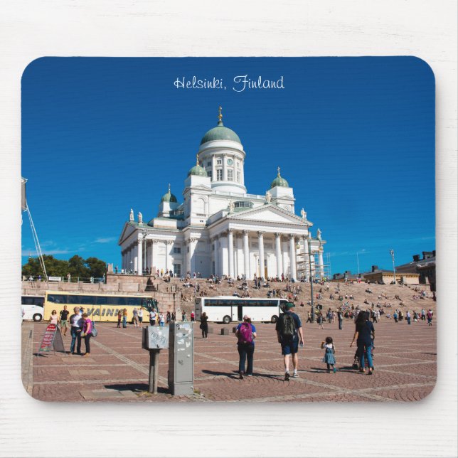 Tapis De Souris Carré du Sénat d'Helsinki (Devant)