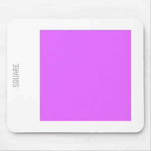Tapis De Souris Carré - Lt violet et blanc