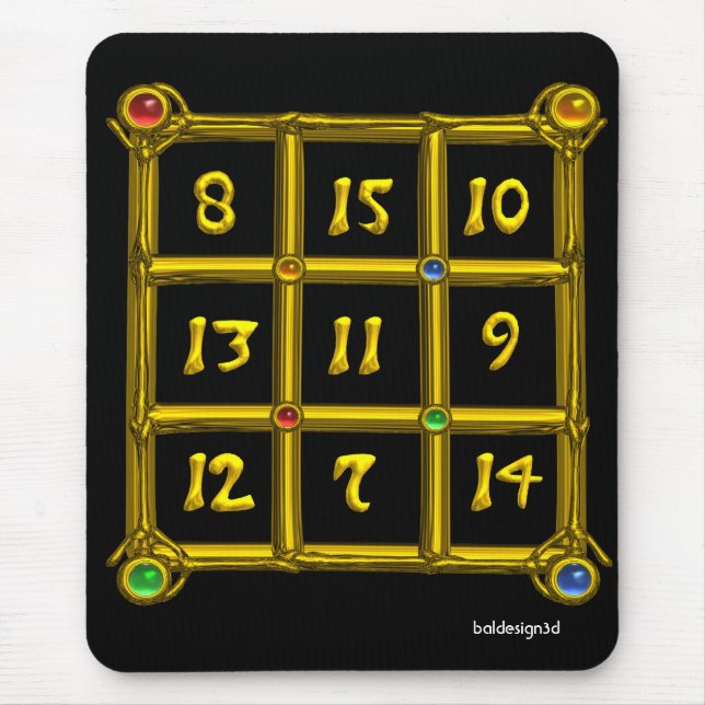 TAPIS DE SOURIS CARRÉ MAGIC 33 (Devant)