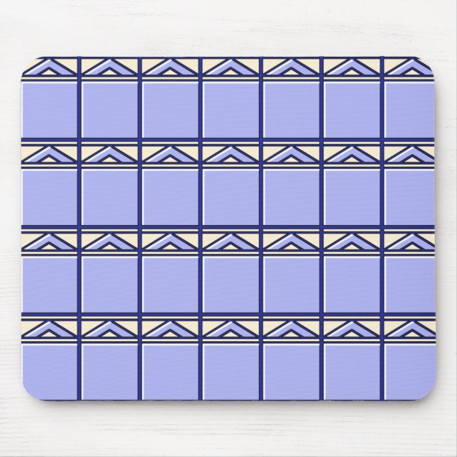 Tapis De Souris Carreaux bleus (Devant)
