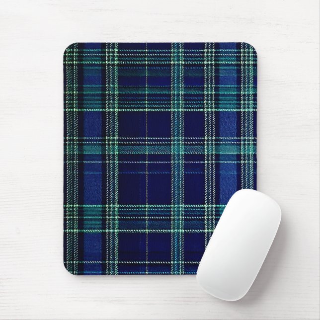 Tapis De Souris Carreaux tartan (Avec souris)