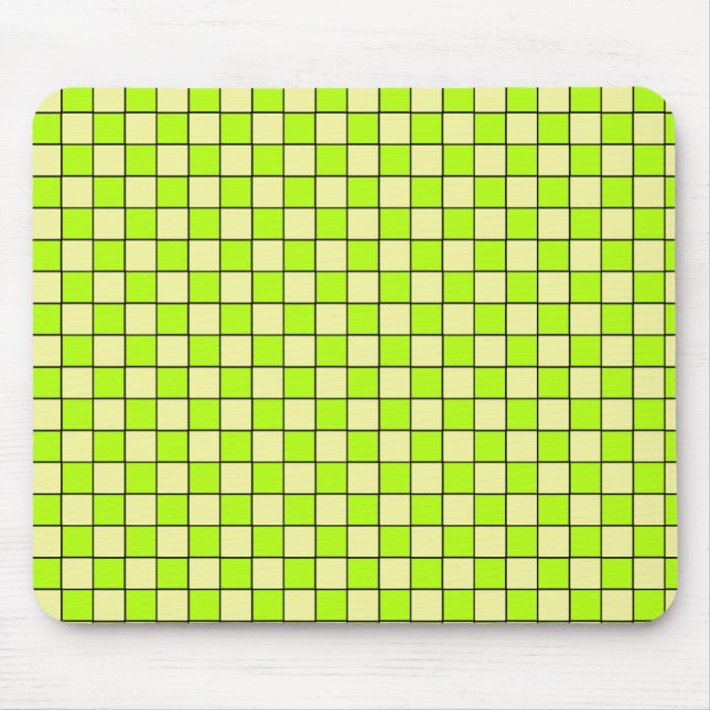 Tapis De Souris Carreaux verts (Devant)