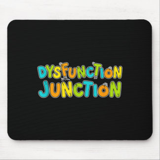 Tapis De Souris Carrefour de Dysfonctionnement Humoristique