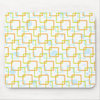 Tapis De Souris Carrés d'orange de mod