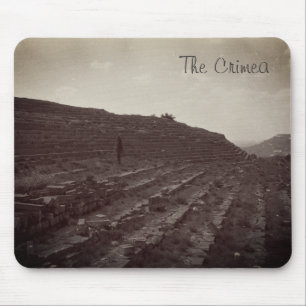 Tapis De Souris Carrière de calcaire d'amphithéâtre dans la souris