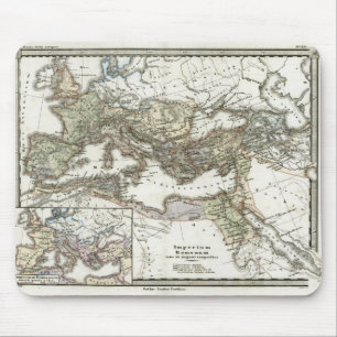 Tapis De Souris Carte antique de l'empire romain