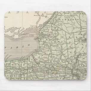 Tapis De Souris Carte Atlas de New York