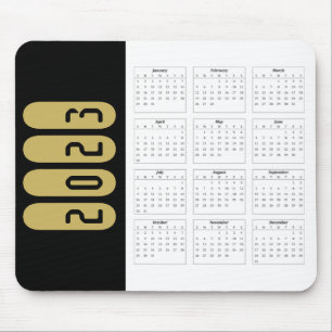 Tapis De Souris Carte Calendrier 2023
