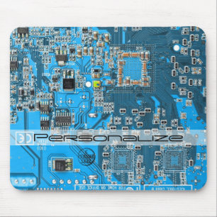 Tapis De Souris Carte circuit bleu circuit imprimé à circuit impri