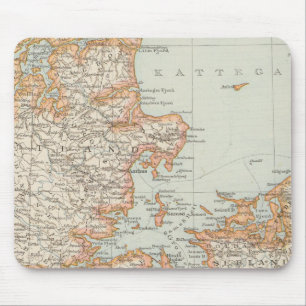 Tapis De Souris Carte Danemark - Danemark