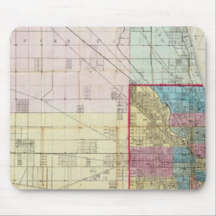 Tapis De Souris Carte de Chicago