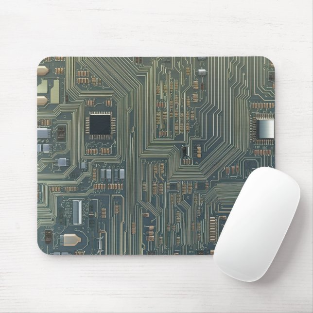 Tapis De Souris Carte de circuit (Avec souris)