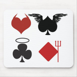 TAPIS DE SOURIS CARTE DE DIABLE ANGEL