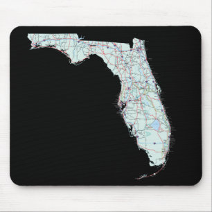 Tapis De Souris Carte de Floride Mousepad