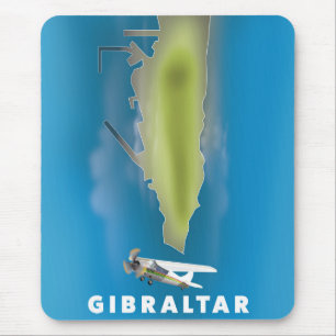 Tapis De Souris Carte de Gibraltar