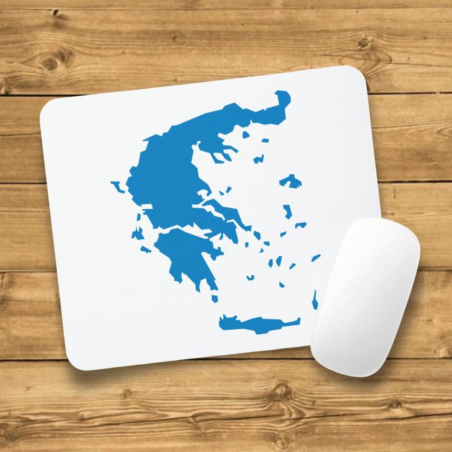 Tapis De Souris Carte de Grèce (Créateur téléchargé)