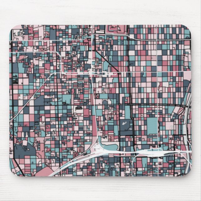 Tapis De Souris Carte de Kyoto Japon (Devant)