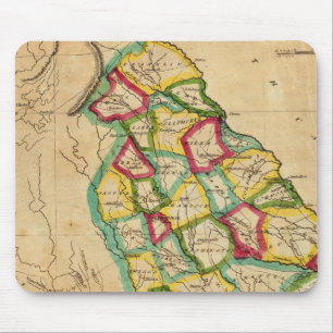 Tapis De Souris Carte de la Géorgie