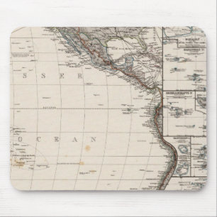 Tapis De Souris Carte de la Polynésie