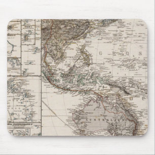 Tapis De Souris Carte de la Polynésie