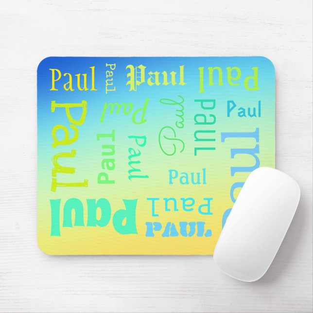 Tapis De Souris Carte de la souris Gradient (Avec souris)