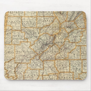 Tapis De Souris Carte de l'Alabama