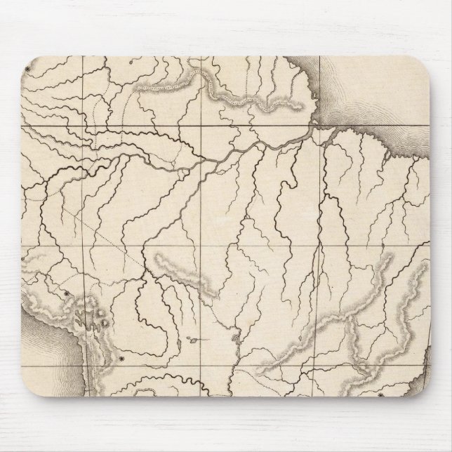 Tapis De Souris Carte de l'Amérique du Sud (Devant)