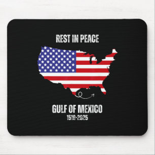 Tapis De Souris Carte de l'Amérique golfe du Mexique Président gol