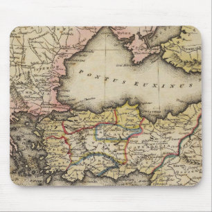 Tapis De Souris Carte de l'Atlas du Moyen-Orient