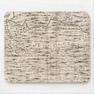 Tapis De Souris Carte de l'Empire britannique en Amérique Feuille