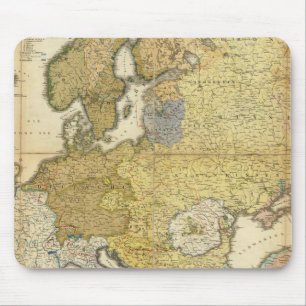 Tapis De Souris Carte de l'ethnographie européenne