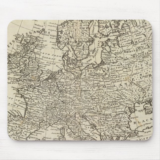 Tapis De Souris Carte de l'Europe 3 (Devant)