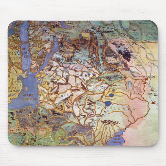 Tapis De Souris Carte de l'Europe centrale (Devant)