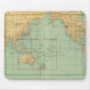 Tapis De Souris Carte de l'index Nouvel atlas marin mercantile