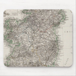 Tapis De Souris Carte de l'Irlande par Stieler