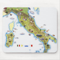 Carte de l'Italie