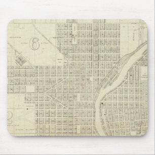 Tapis De Souris Carte de Milwaukee