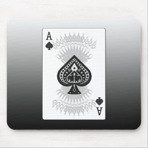 Tapis De Souris Carte de Poker Ace of Spades :