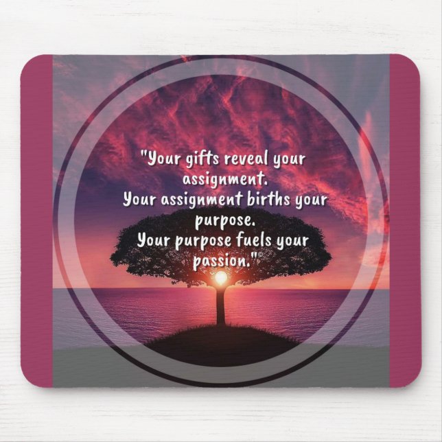 Tapis De Souris Carte de souris "Affectation" (Devant)