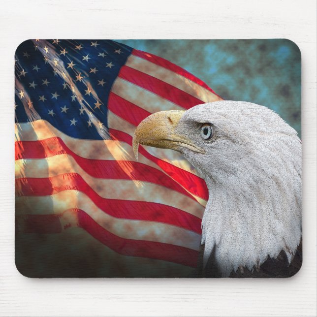 Tapis De Souris Carte de souris American Eagle (Devant)
