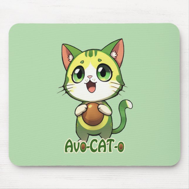 Tapis De Souris Carte de souris Avo-CAT-o (Devant)