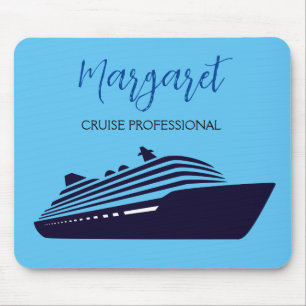 Tapis De Souris Carte de souris Blue Cruise Professional avec un c