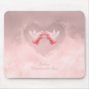 Tapis De Souris Carte de souris d'amour incroyable