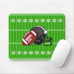 Tapis De Souris Carte de souris de football personnalisée