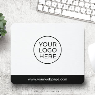 Tapis De Souris Carte de souris du logo d'entreprise personnalisée