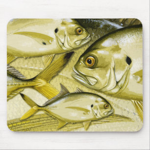 Tapis De Souris Carte de souris Jack Crevalle
