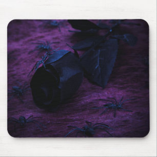Tapis De Souris Carte de souris Rose noir