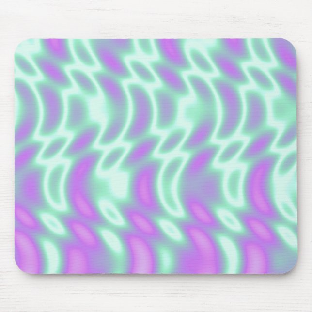 Tapis De Souris Carte de souris verte Alien (Devant)