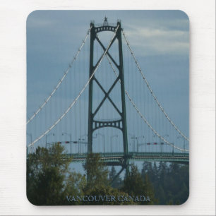Tapis De Souris Carte de voeux Vancouver Canada Souvenir Vancouver