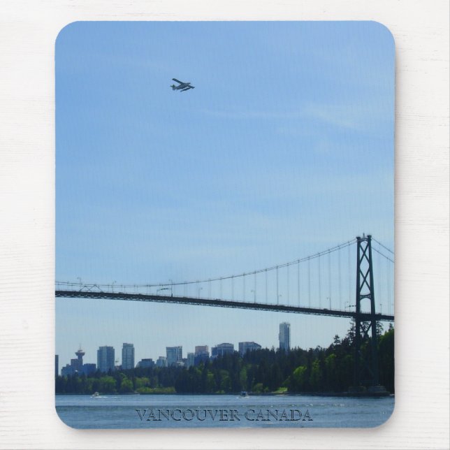 Tapis De Souris Carte de voeux Vancouver Canada Souvenir Vancouver (Devant)